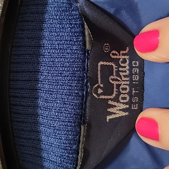 Woolrich Vintage Mens Royal Blue Windbreaker Size Small - Picture 3 of 13